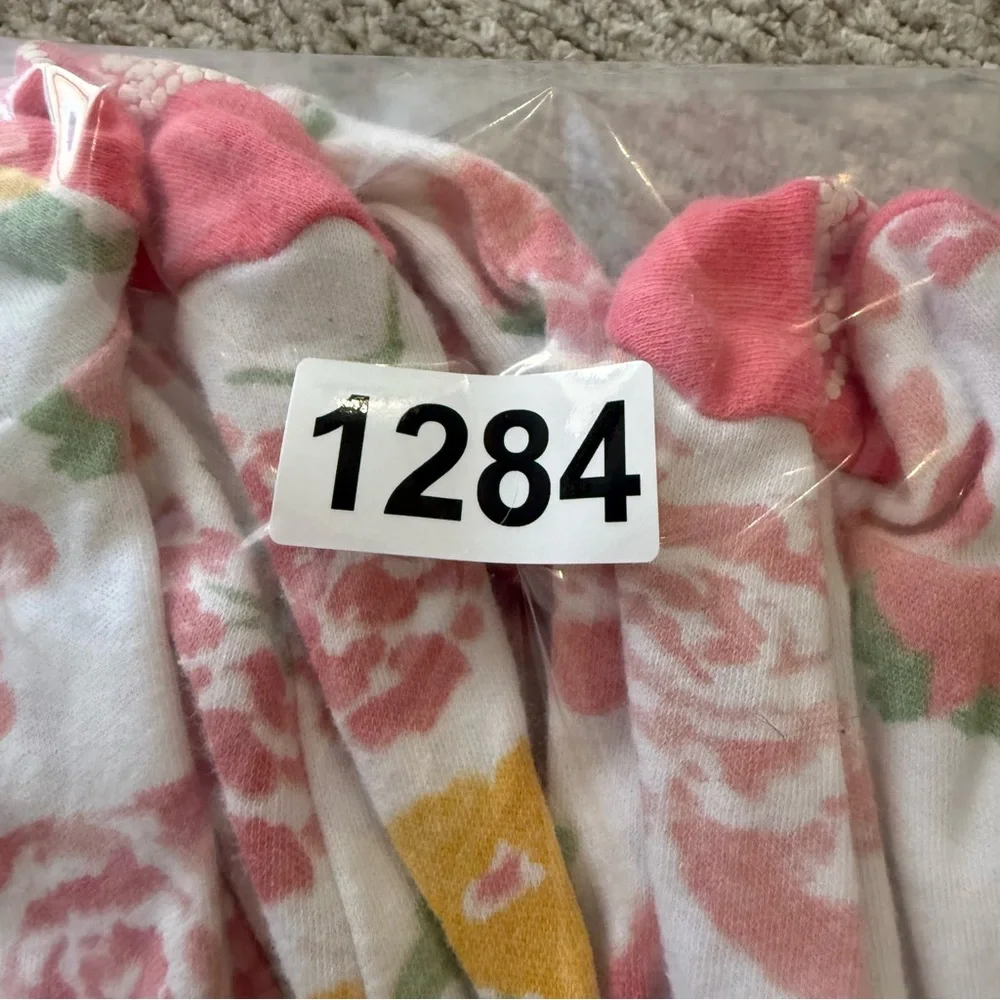 Burt's‎ Bees Baby Floral Footed Sleeper 0–3M Organic Cotton